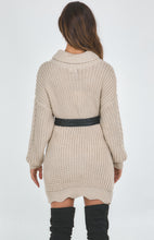 Load image into Gallery viewer, Paris Knit Dress - Cream
