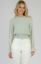 Load image into Gallery viewer, Fiona Top - Mint