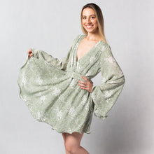 Load image into Gallery viewer, Aline Mini Dress - Sage
