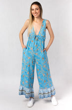 Load image into Gallery viewer, Avery Jumpsuit Sleeveless - Blue
