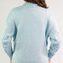 Load image into Gallery viewer, Denmark Cardigan - Sky Blue
