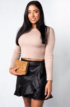 Load image into Gallery viewer, Alyson Mini Skirt - Black
