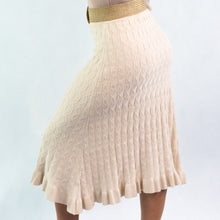 Load image into Gallery viewer, Adalyn Midi Skirt Knit - Cream
