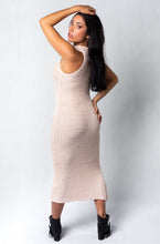 Load image into Gallery viewer, Dalary Knit Midi Dress - Blush
