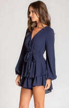 Load image into Gallery viewer, Petal Playsuit - Navy
