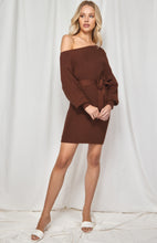 Load image into Gallery viewer, Dakota Knit Dress - Mocha
