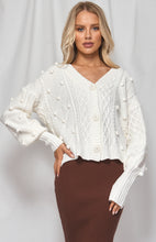 Load image into Gallery viewer, Melborne Cardigan - White
